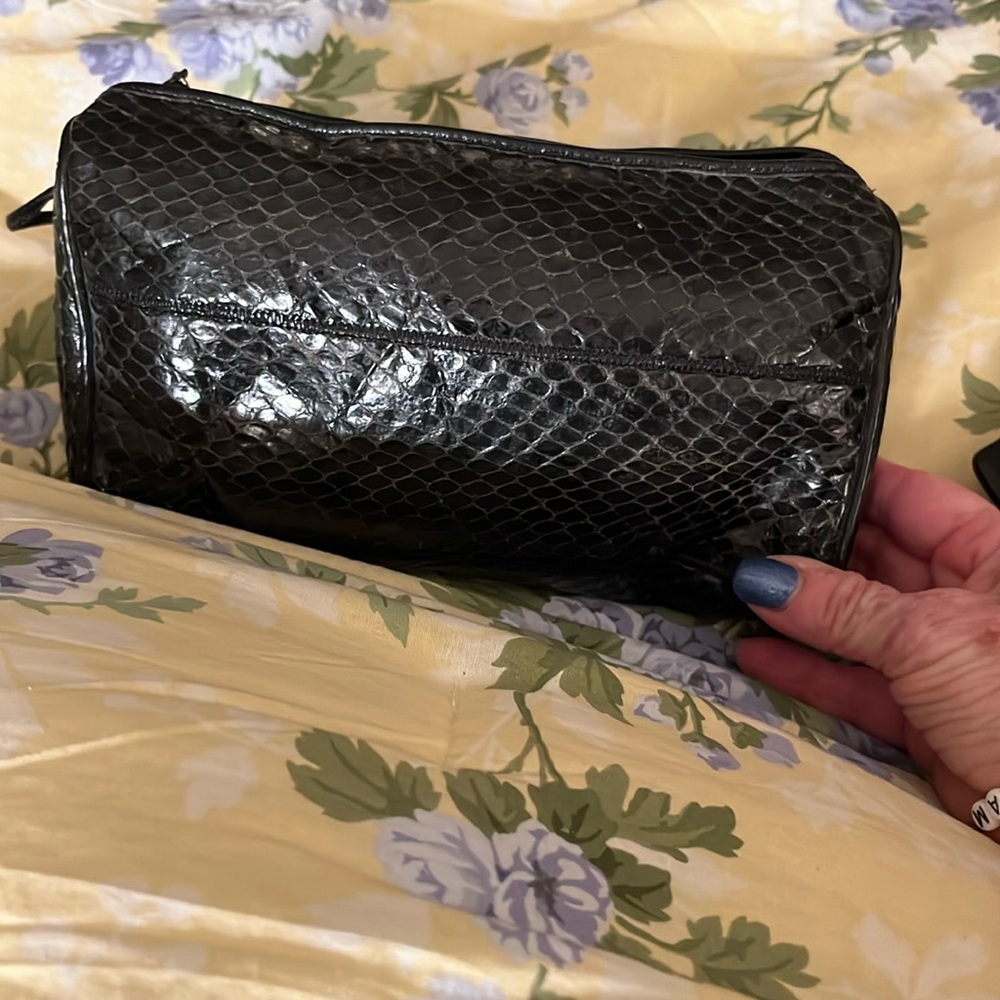 PRICE DROP !!! Vintage 1950’s Palizzio snakeskin purse. Quite a treasure.
